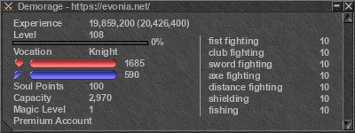 Signature for player Demorage