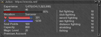 Signature for player Julius