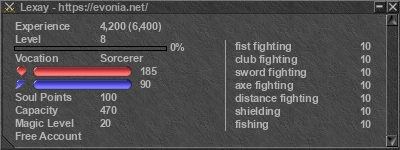 Signature for player Lexay