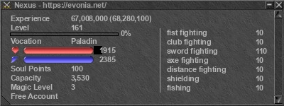 Signature for player Nexus